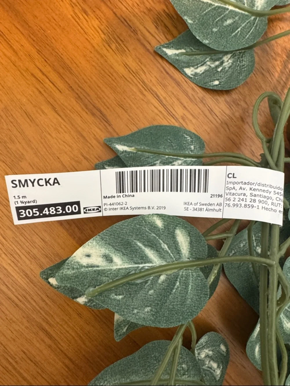 Quantity 11 - Ikea SMYCKA Artificial garland, in/outdoor, 1.5 m